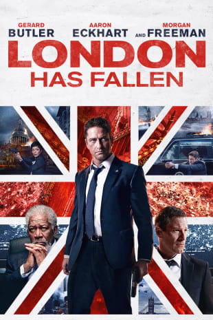 movie poster for London Has Fallen