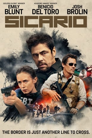 movie poster for Sicario