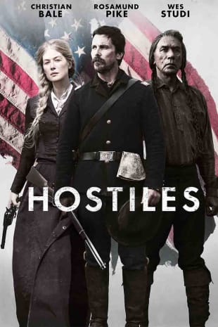 movie poster for Hostiles