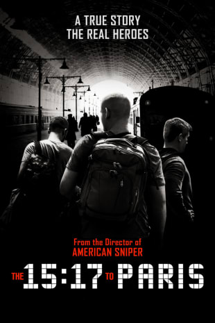 movie poster for The 15:17 To Paris