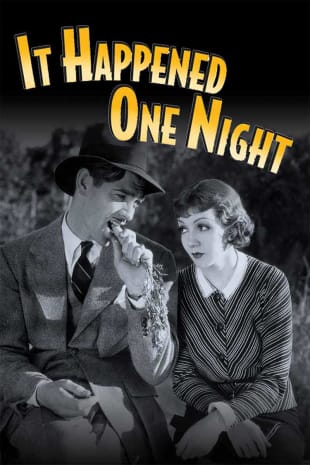 movie poster for It Happened One Night