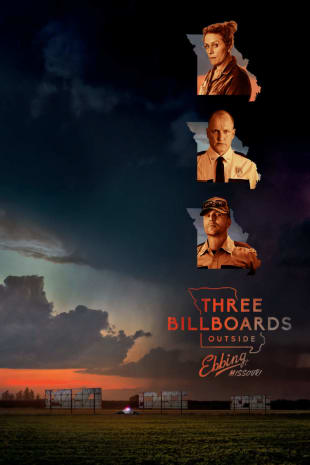movie poster for Three Billboards Outside Ebbing Missouri