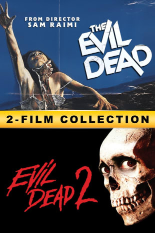 movie poster for Evil Dead 1 & 2 Double Feature