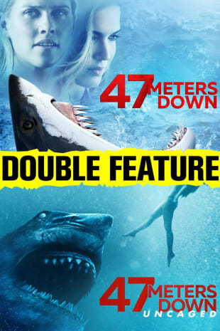 movie poster for 47 Meters Down Double Feature