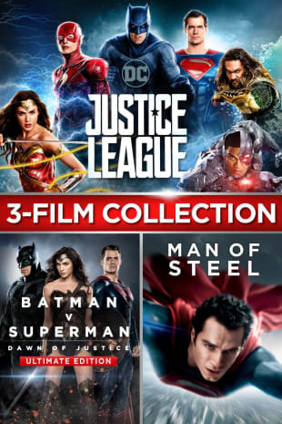 movie poster for Justice League/Batman v Superman: Dawn of Justice Ultimate Edition/Man of Steel