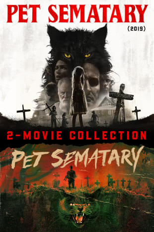 movie poster for Pet Sematary (1989) + Pet Sematary (2019)