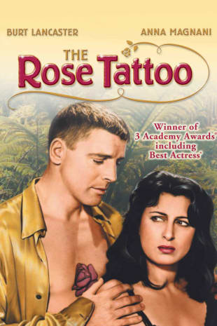 movie poster for The Rose Tattoo