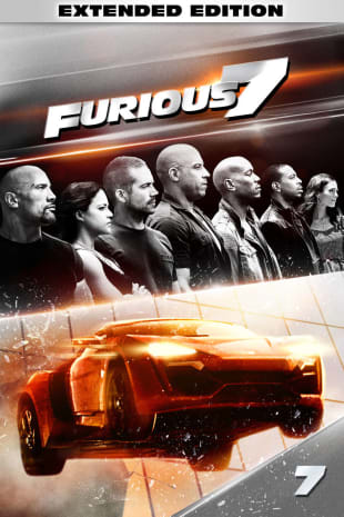 movie poster for Furious 7 - Extended, Unrated Edition