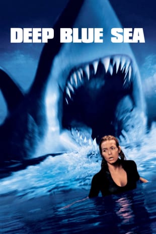 movie poster for Deep Blue Sea