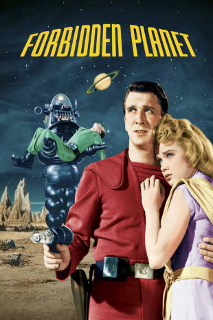 movie poster for Forbidden Planet