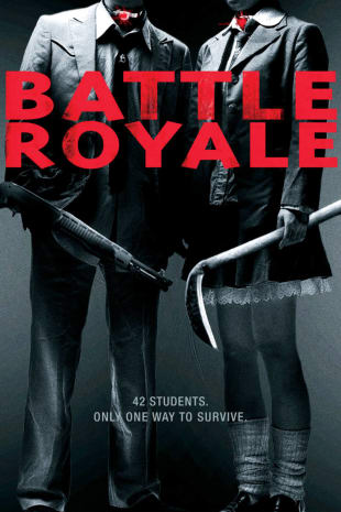 movie poster for Battle Royale