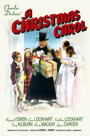 movie poster for A Christmas Carol (1938)