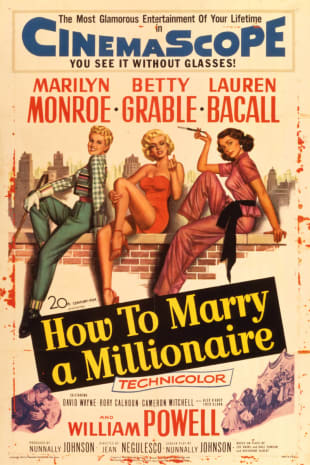 movie poster for How To Marry A Millionaire (1953)