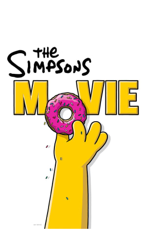 movie poster for The Simpsons Movie