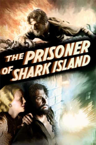 movie poster for The Prisoner Of Shark Island