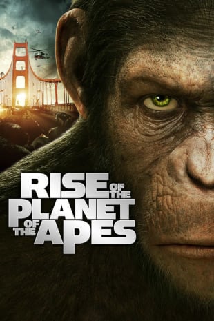 movie poster for Rise of the Planet of the Apes