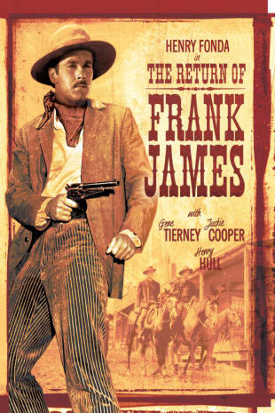 movie poster for The Return of Frank James