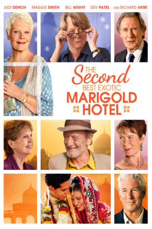 movie poster for The Second Best Exotic Marigold Hotel