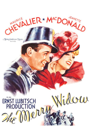movie poster for The Merry Widow