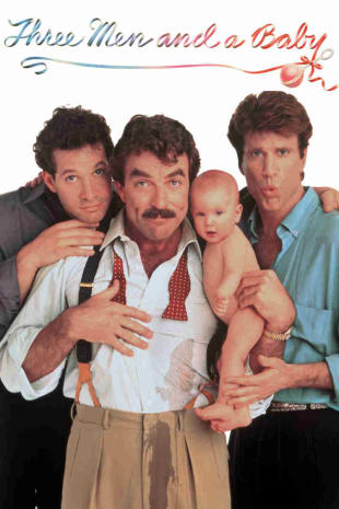 movie poster for Three Men and a Baby