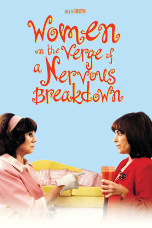 movie poster for Women on the Verge of a Nervous Breakdown