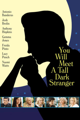 movie poster for You Will Meet A Tall Dark Stranger
