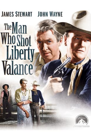 movie poster for The Man Who Shot Liberty Valance