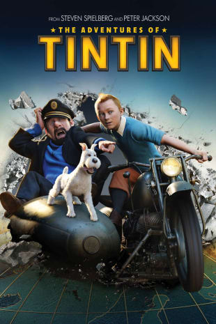 movie poster for The Adventures Of Tintin