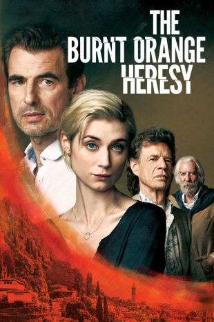 movie poster for The Burnt Orange Heresy