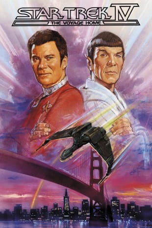 movie poster for Star Trek IV: The Voyage Home
