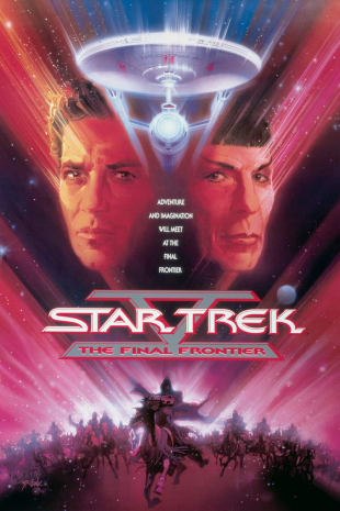 movie poster for Star Trek V: The Final Frontier