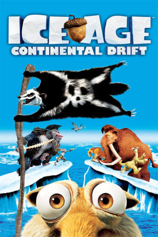 movie poster for Ice Age: Continental Drift