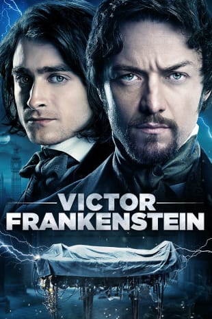 movie poster for Victor Frankenstein