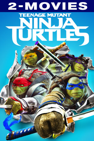 movie poster for Teenage Mutant Ninja Turtles Double Feature