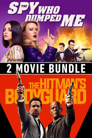 movie poster for The Spy Who Dumped Me / The Hitman's Bodyguard Double Feature