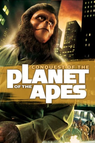 movie poster for Conquest Of The Planet Of The Apes