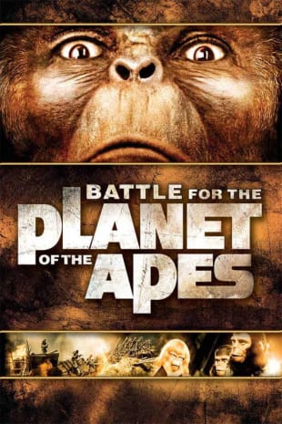 movie poster for Battle For The Planet Of The Apes