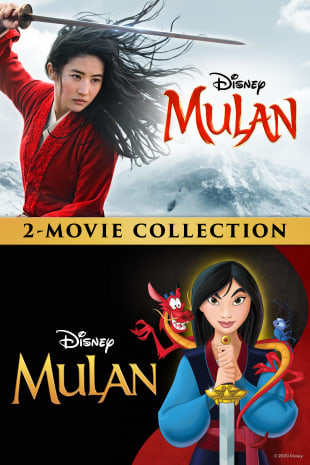 movie poster for Mulan (2020) / Mulan (1998) Bundle