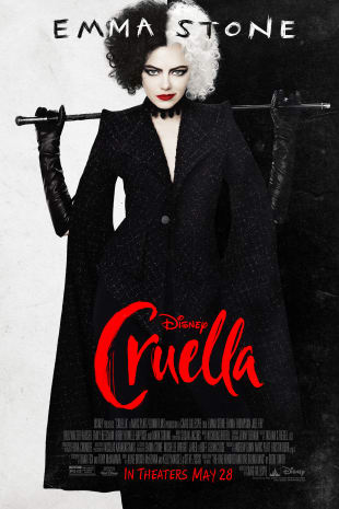 movie poster for Cruella