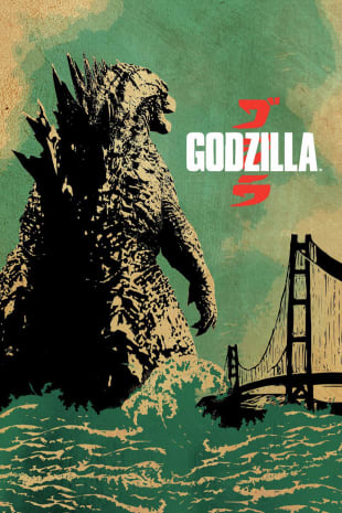 movie poster for Godzilla (2014)
