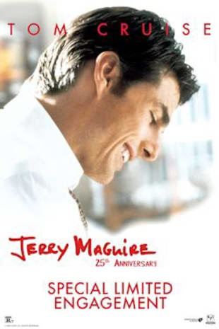 movie poster for Jerry Maguire 25th Anniversary