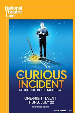 movie poster for NT LIVE: The Curious Incident of the Dog in the Night-Time (2021 Encore)