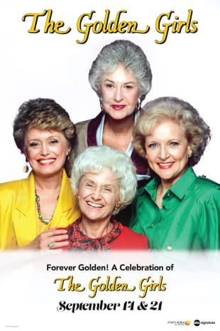 movie poster for Forever Golden: A Celebration of the Golden Girls