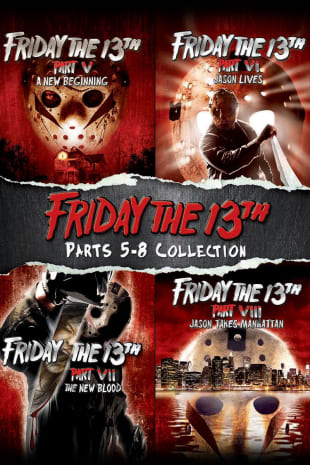movie poster for Friday the 13th 5-8 Collection
