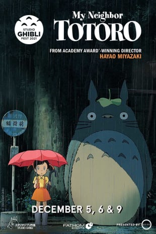 movie poster for My Neighbor Totoro – Studio Ghibli Fest 2021