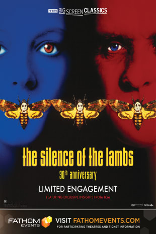 movie poster for The Silence of the Lambs 30th Anniversary presented by TCM