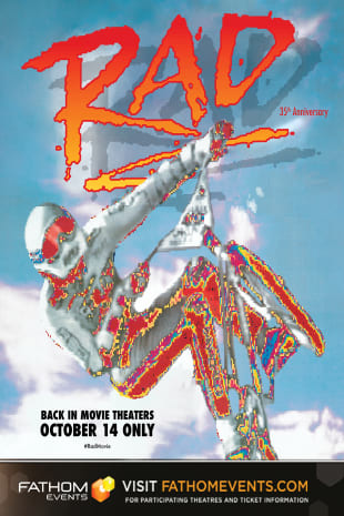 movie poster for Rad 35th Anniversary