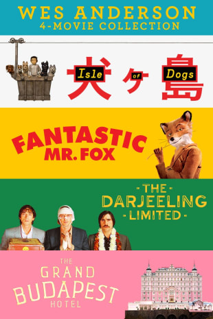 movie poster for Wes Anderson 4-Movie Collection