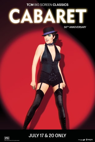 movie poster for Cabaret 50th Anniversary presented by TCM