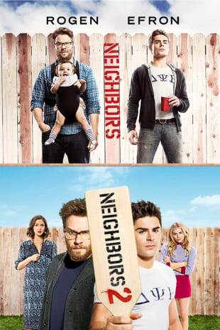movie poster for Neighbors 1 and 2 Bundle